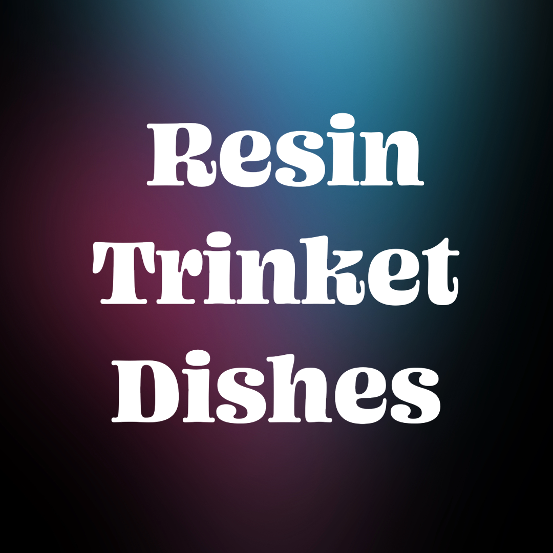 Resin Trinket dishes
