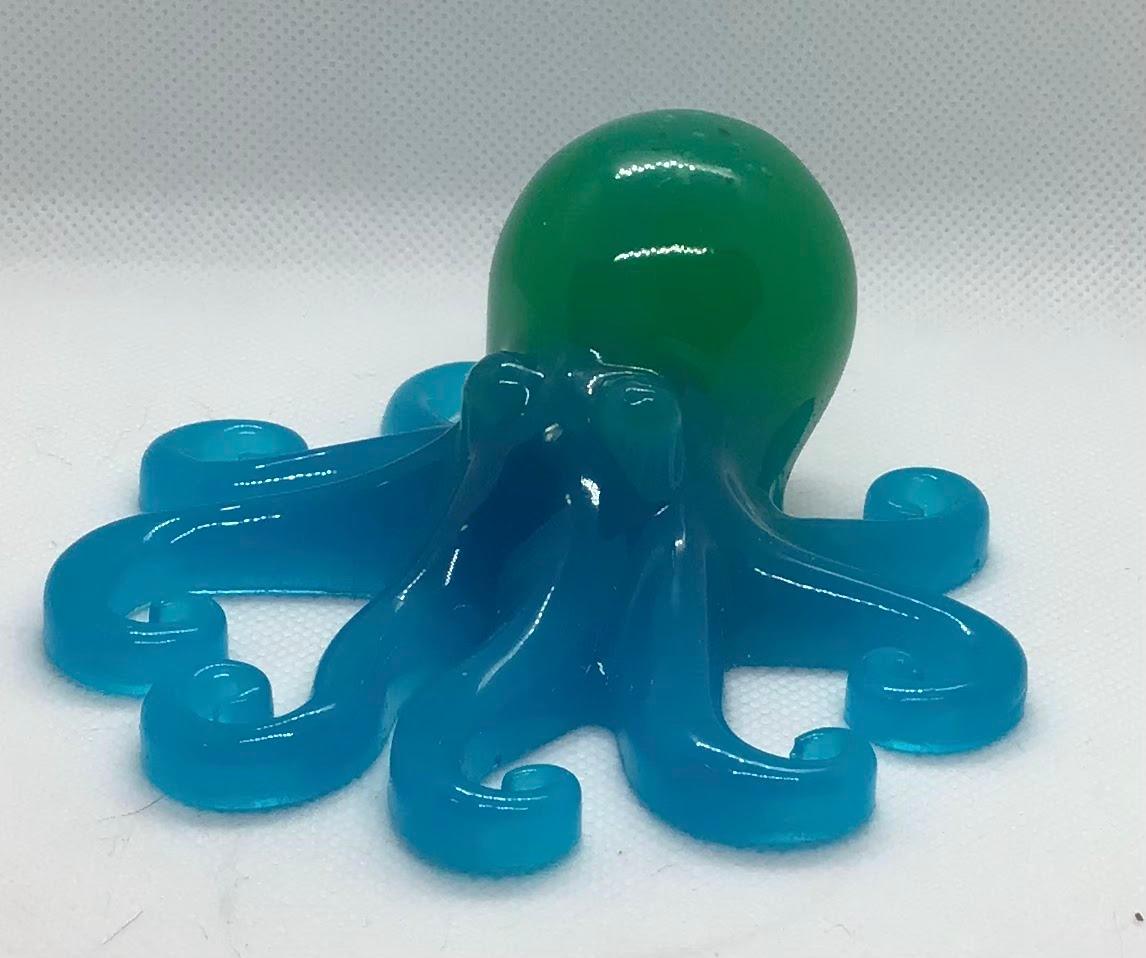 3D Glow in the Dark Octopus