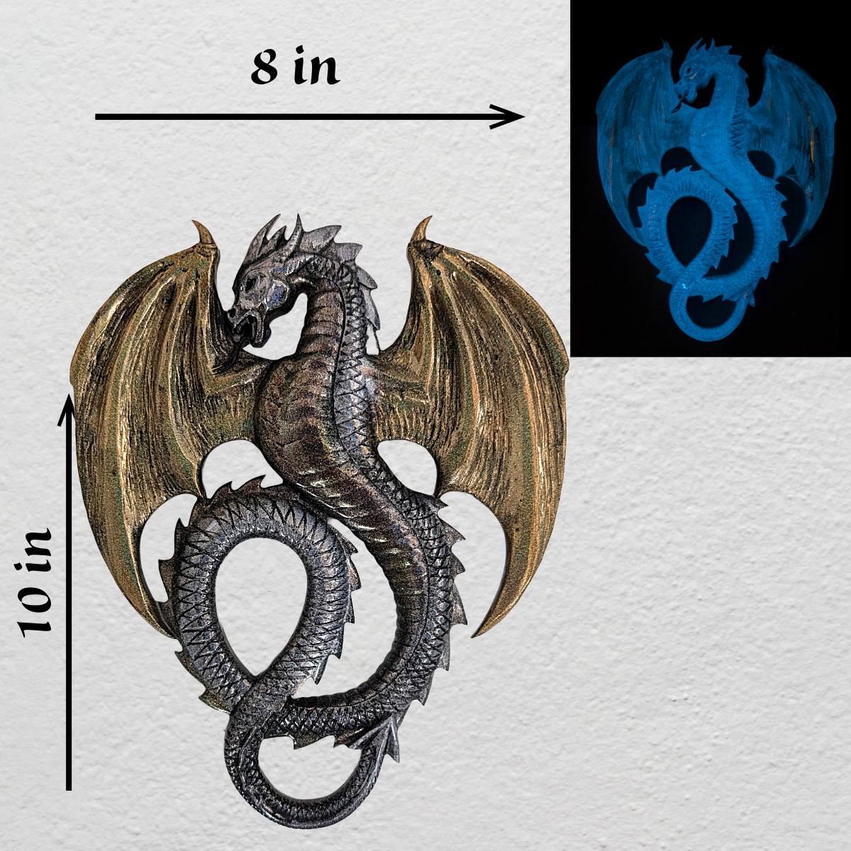 Medieval Dragon wall hanging