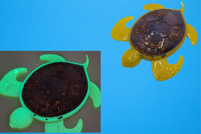 Resin Sea Turtle Glow in the Dark Statue 3D Display Piece