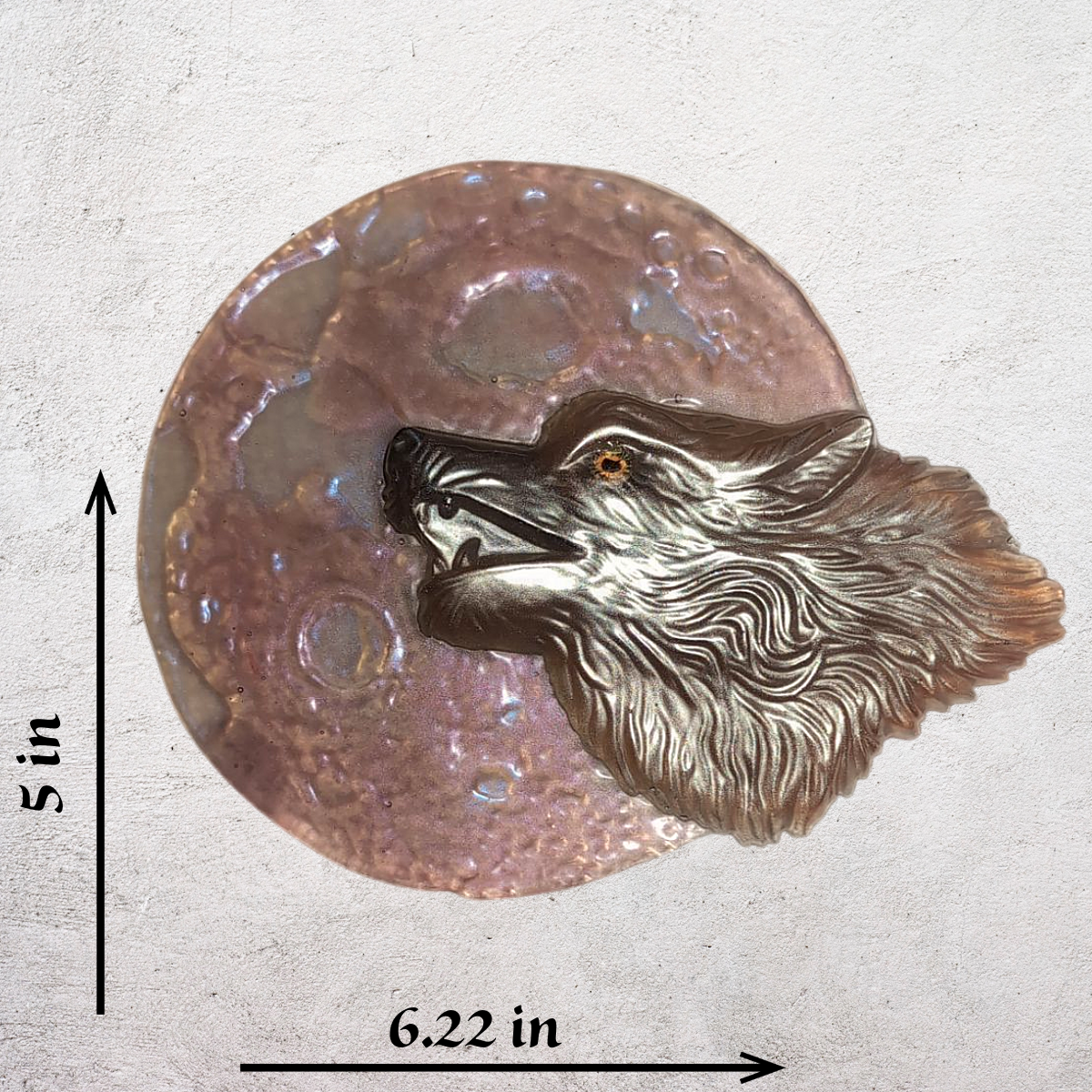 Resin Wolf Wall hanging