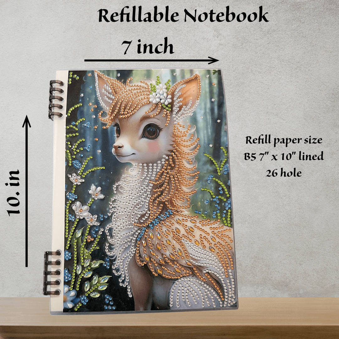 Diamond Art Refillable Notebooks
