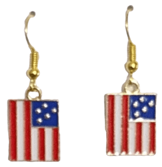 Memorial/ Independence Day earrings