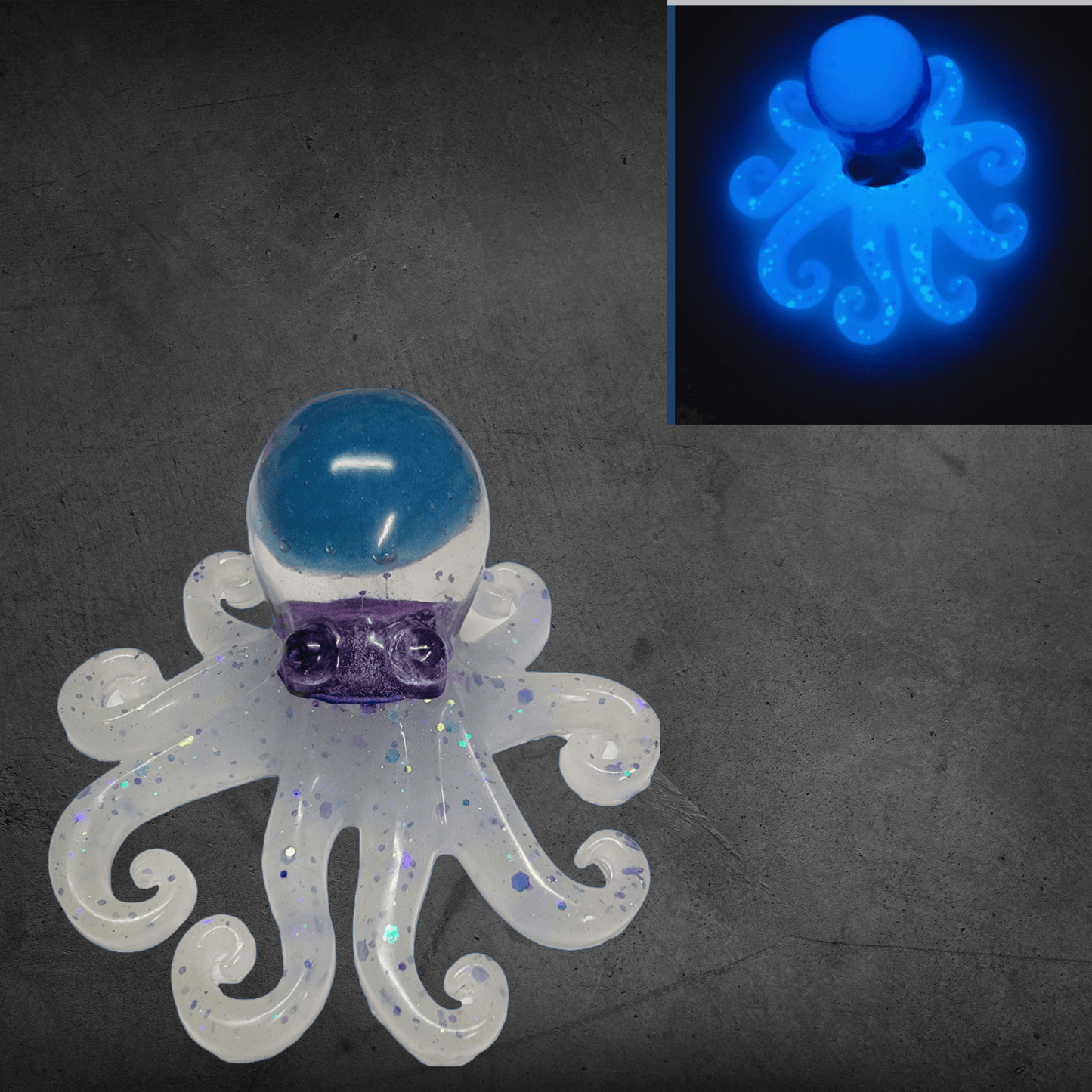 3D Glow in the Dark Octopus