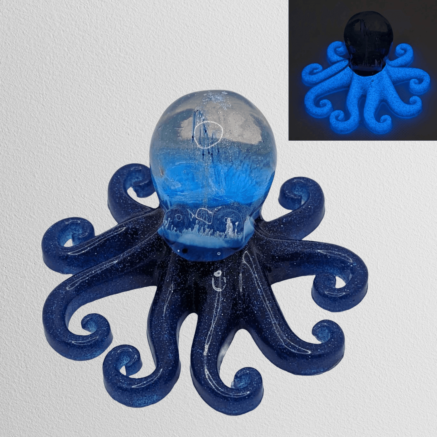 3D Glow in the Dark Octopus