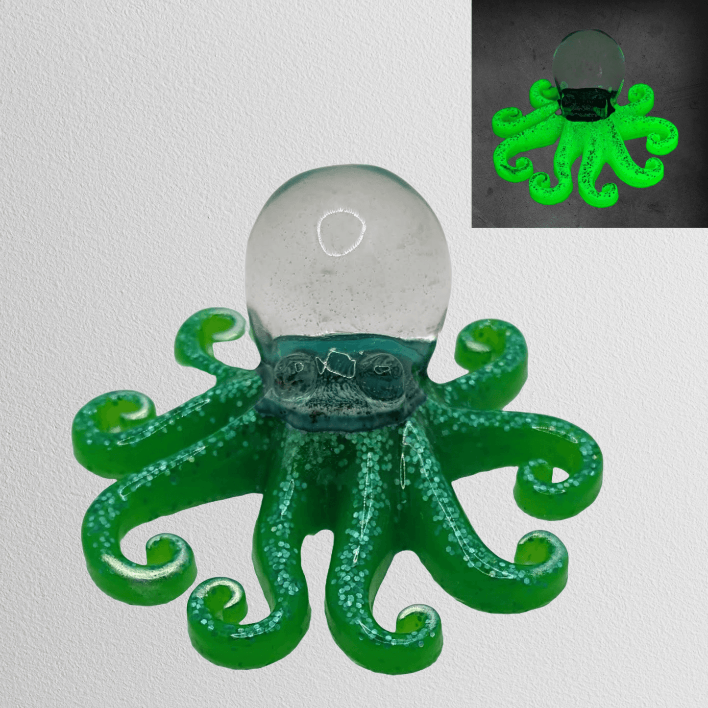 3D Glow in the Dark Octopus