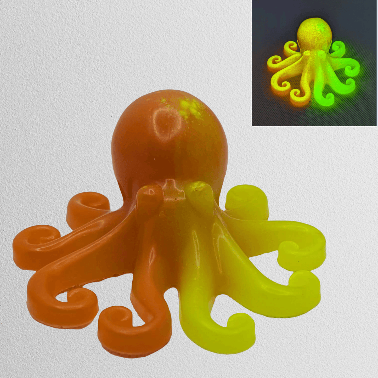 3D Glow in the Dark Octopus