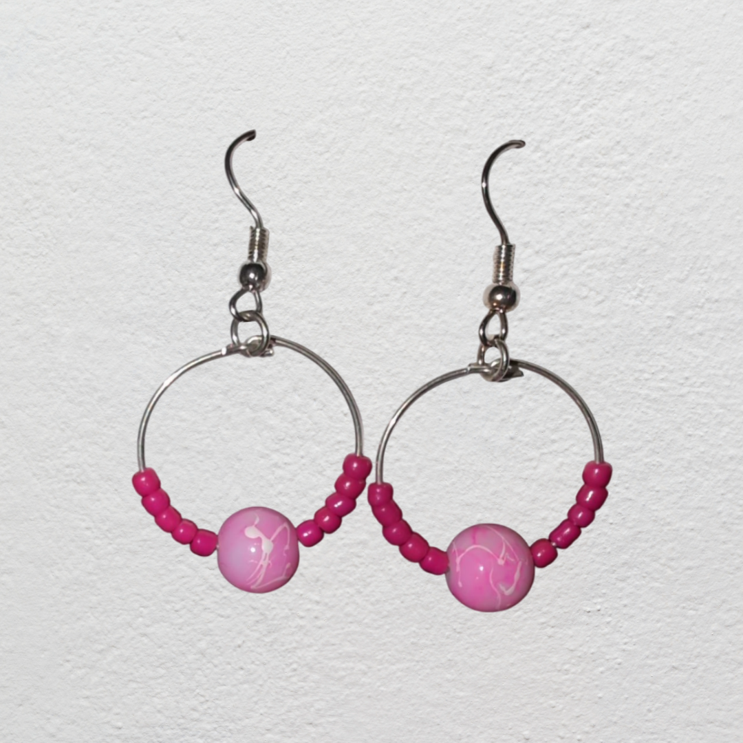 Beaded Dangle Earrings