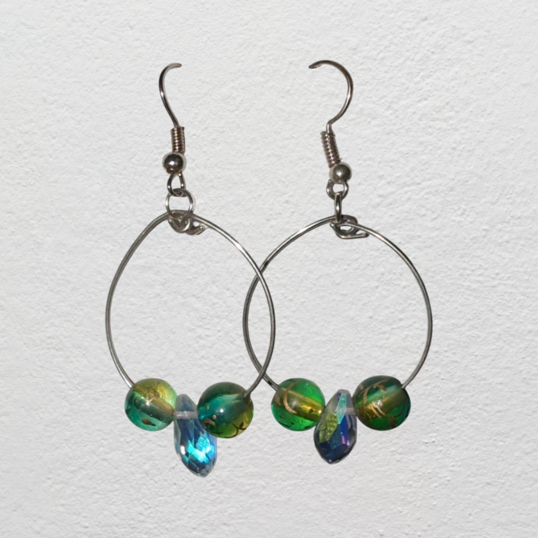 Beaded Dangle Earrings