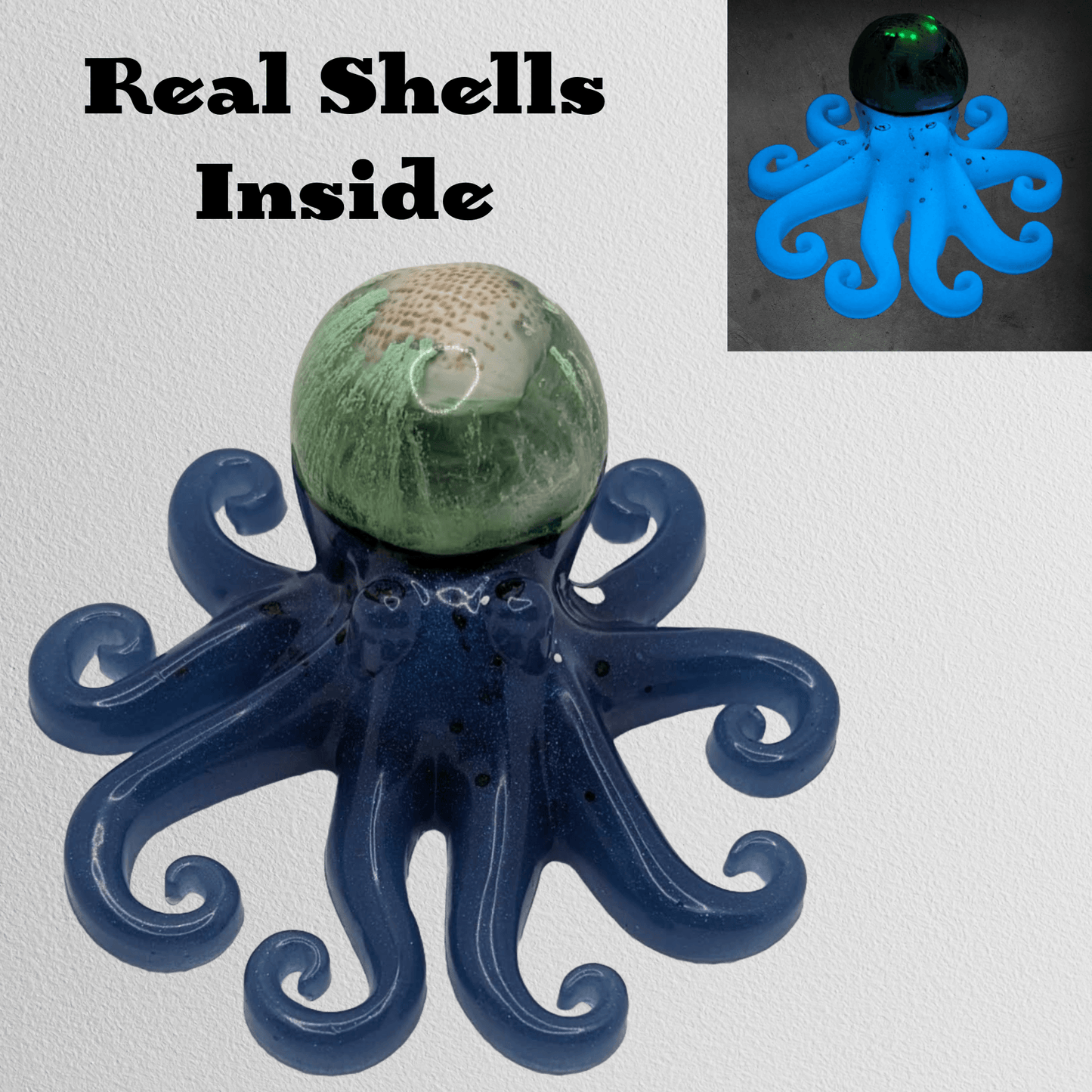 3D Glow in the Dark Octopus