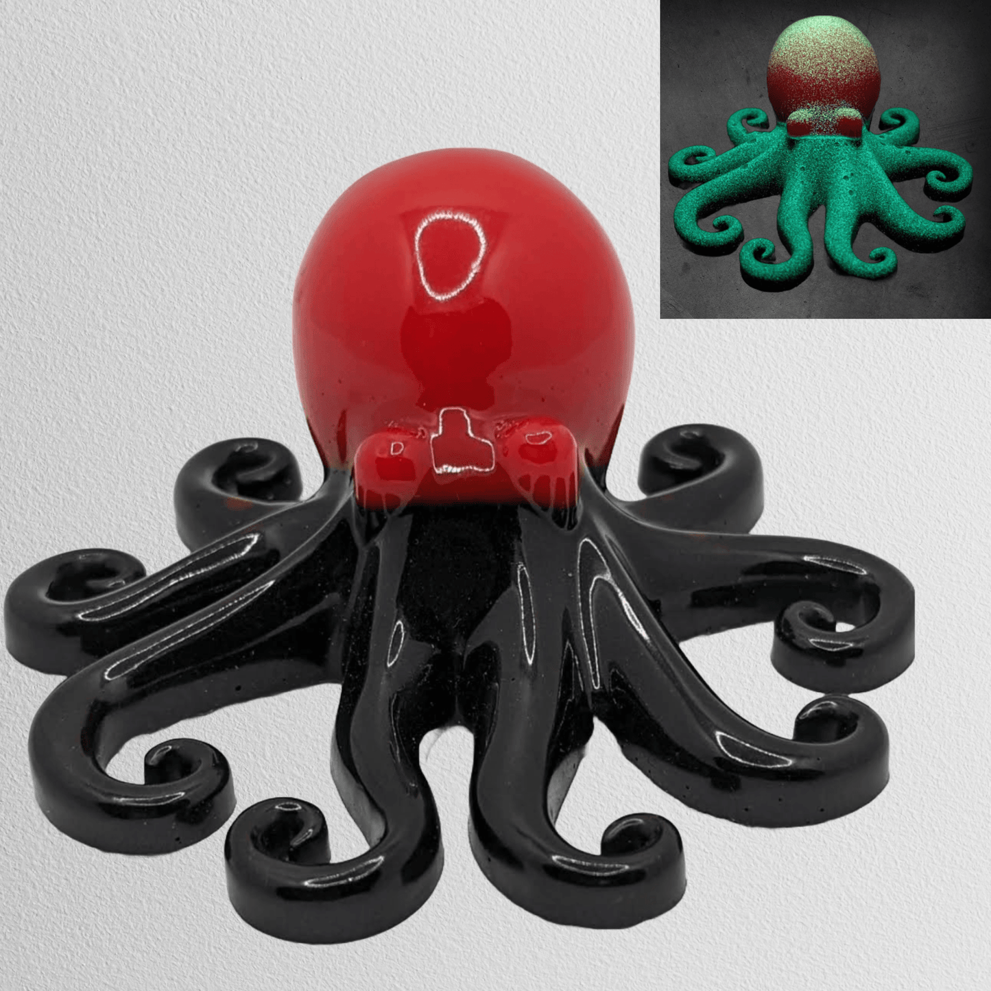 3D Glow in the Dark Octopus