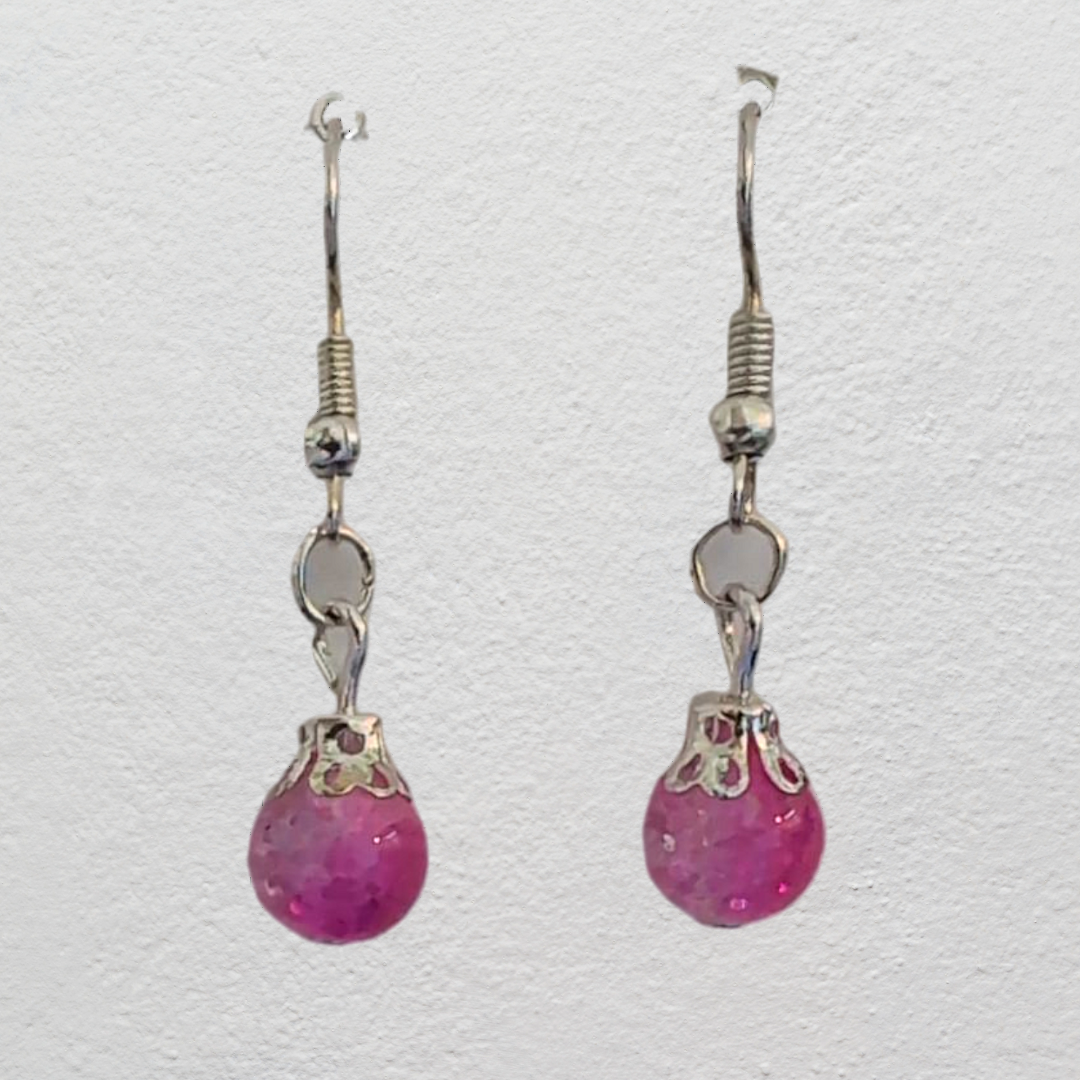 Beaded Dangle Earrings