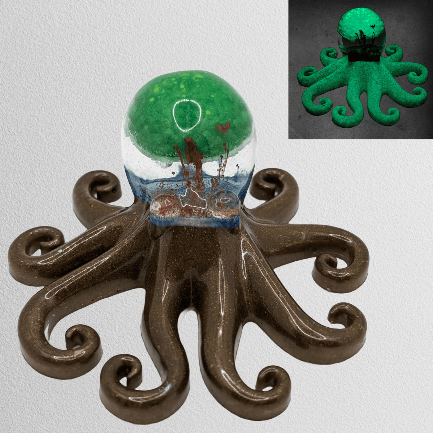 3D Glow in the Dark Octopus