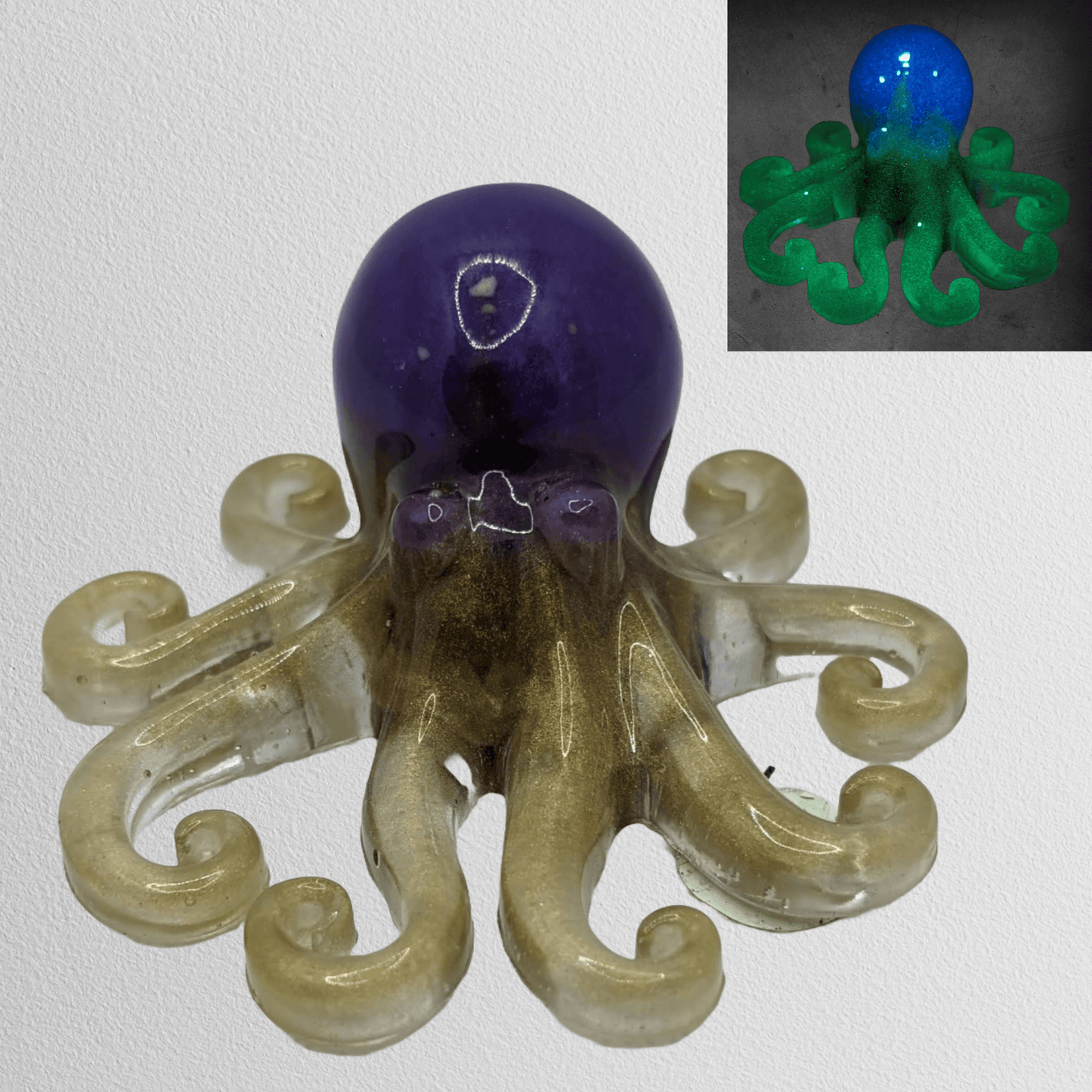 3D Glow in the Dark Octopus