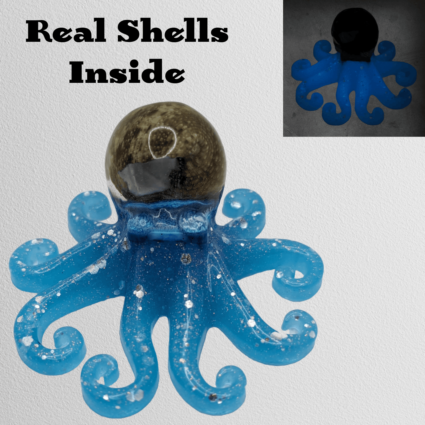 3D Glow in the Dark Octopus