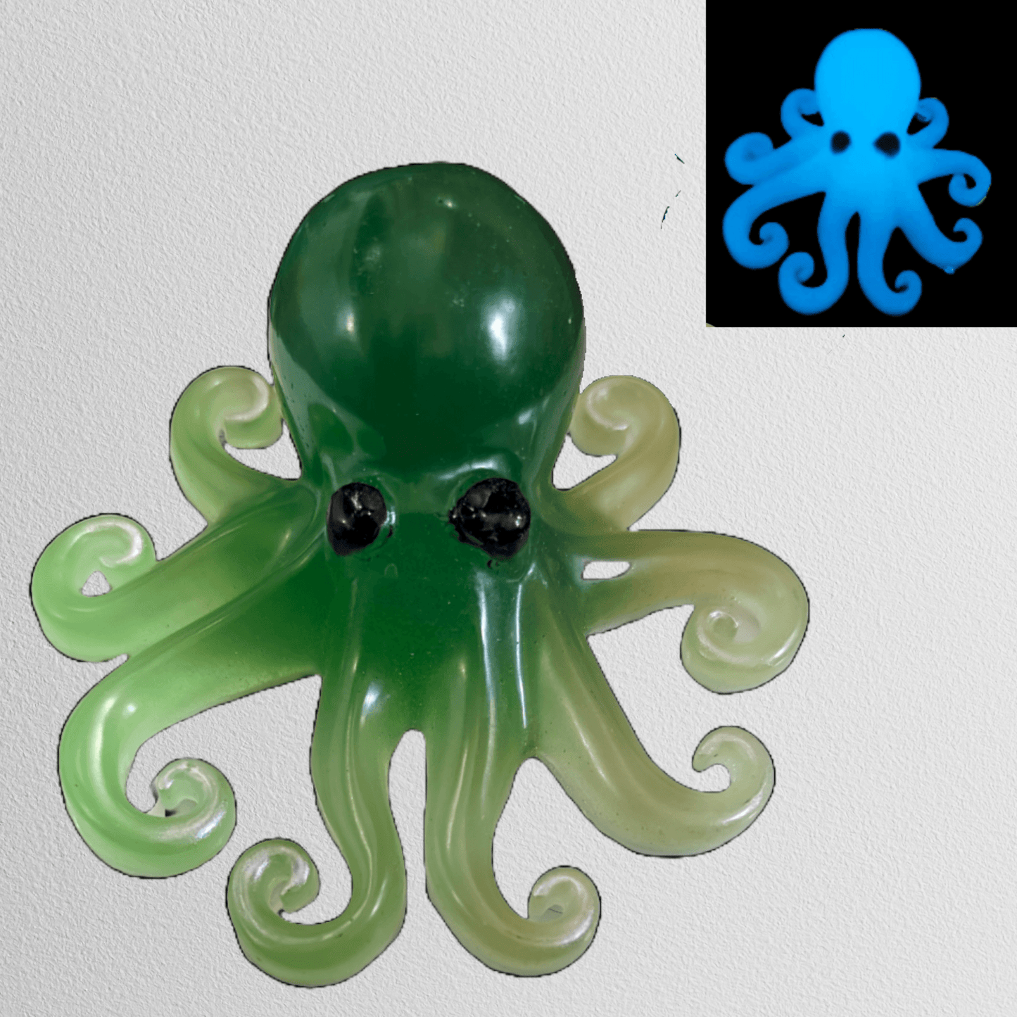 3D Glow in the Dark Octopus