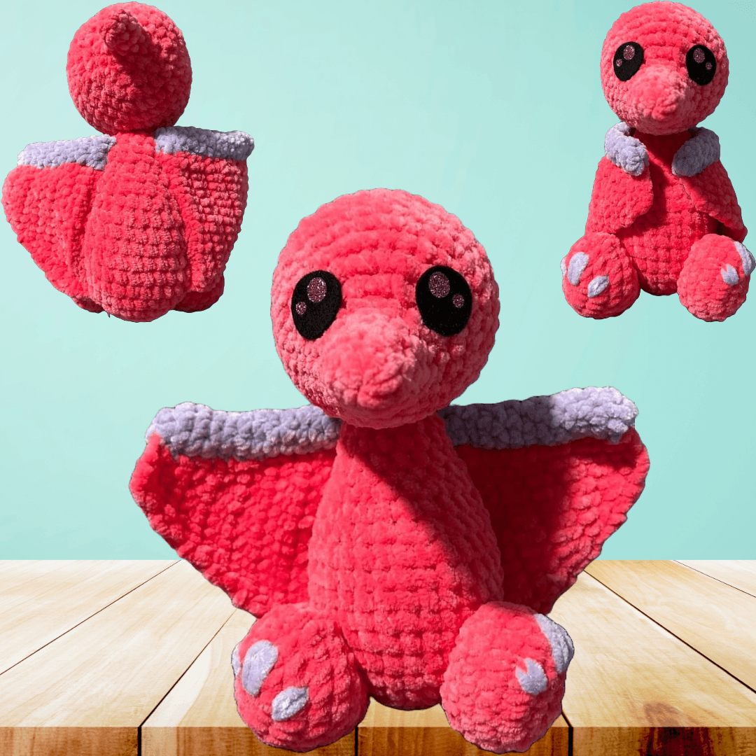 Crochet Dinosaur Plushie