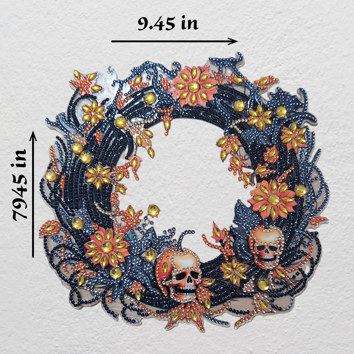 Halloween Skull Wall Hangings