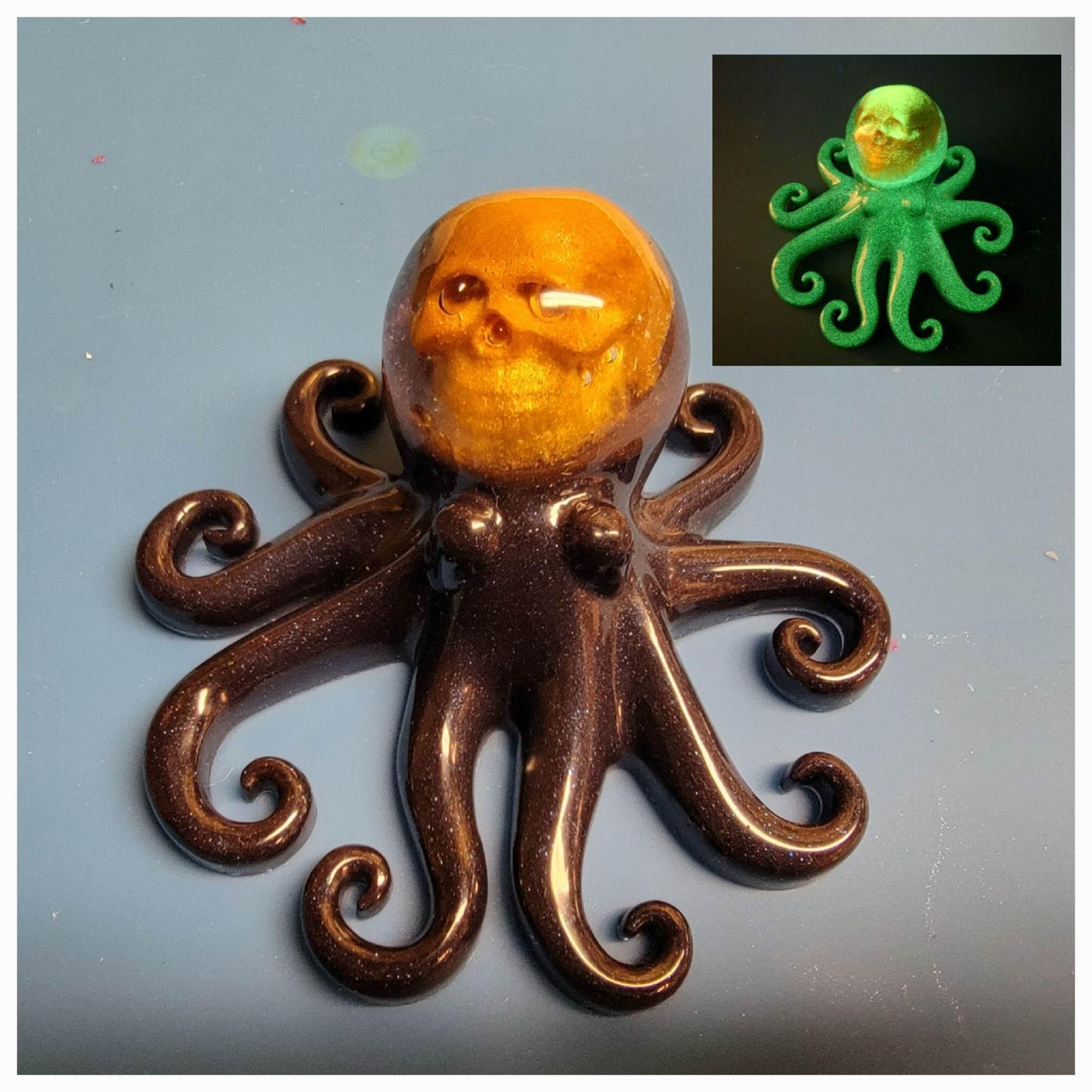3D Glow in the Dark Octopus