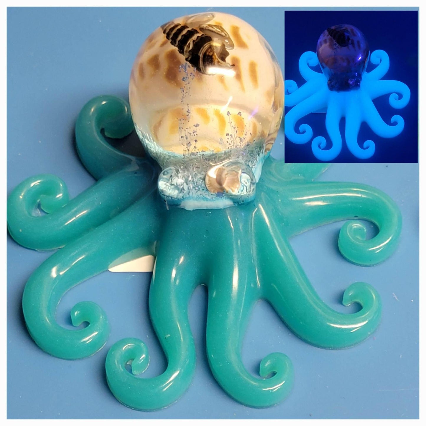3D Glow in the Dark Octopus