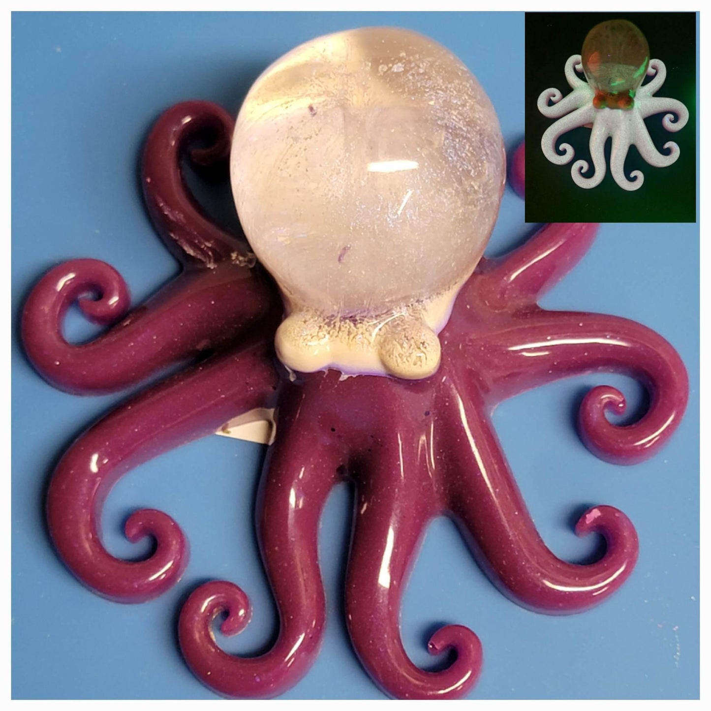 3D Glow in the Dark Octopus