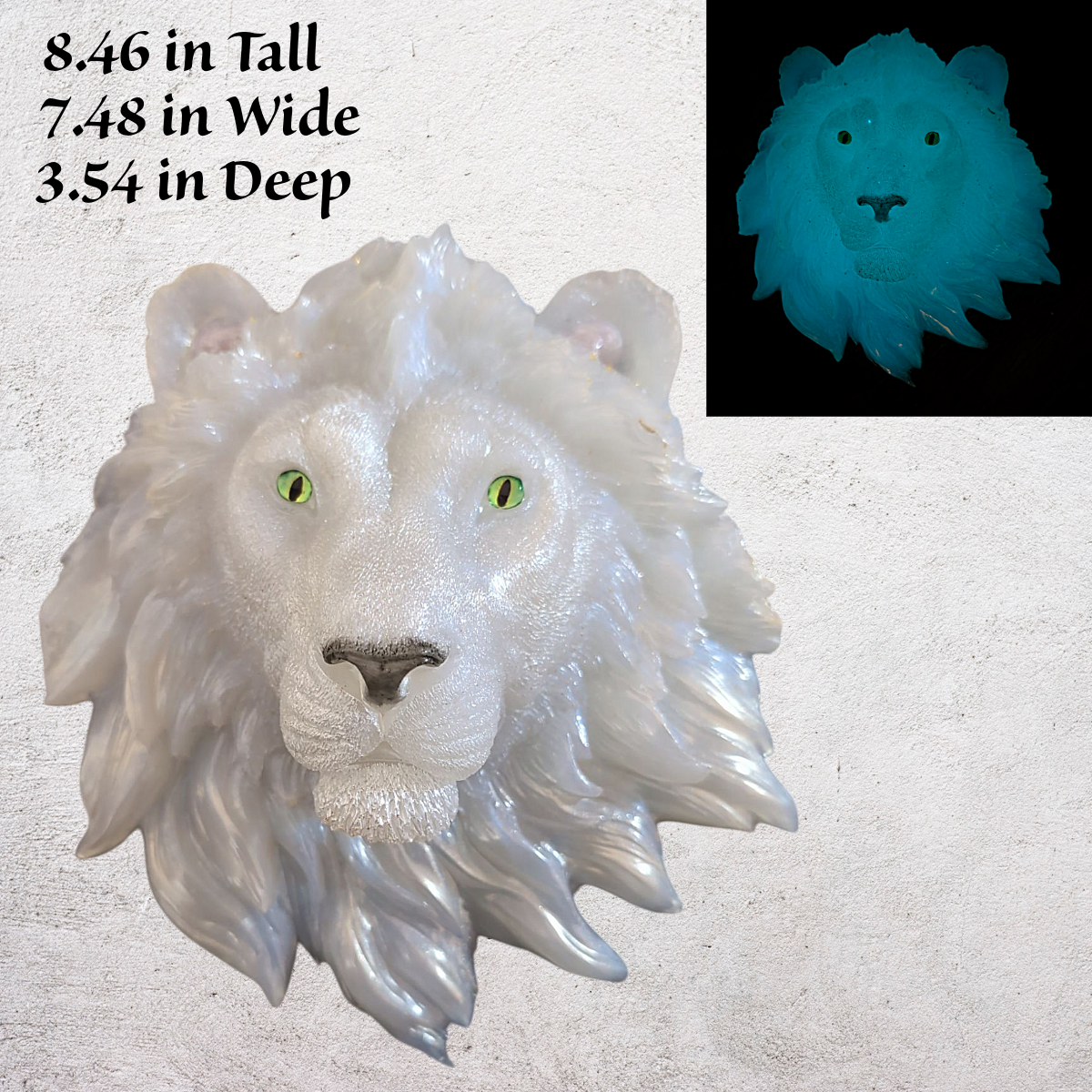 Large Lion Head Wall Décor