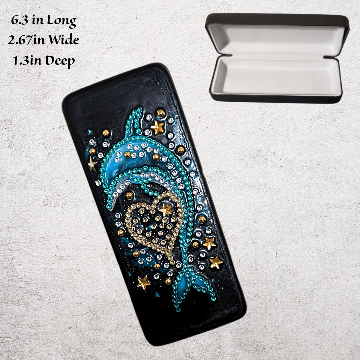 Diamond Art Glasses Case