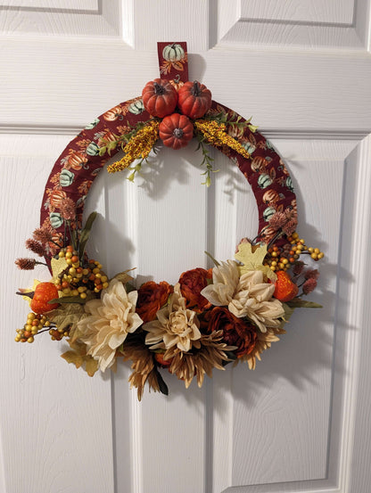 Fall floral wreaths