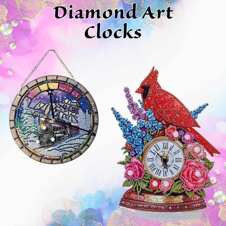Diamond Art Clocks