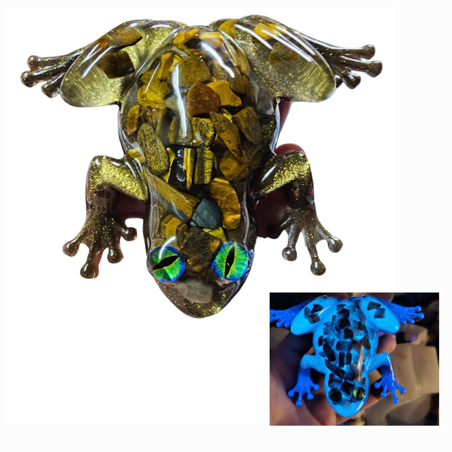 3D Resin Dart Frogs