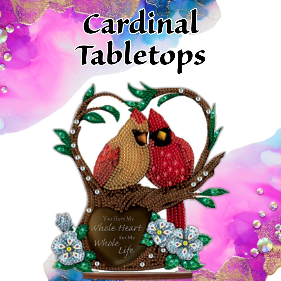 Cardinal Table Décor