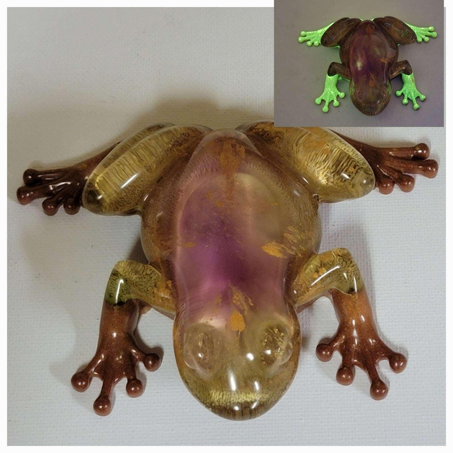 3D Resin Dart Frogs