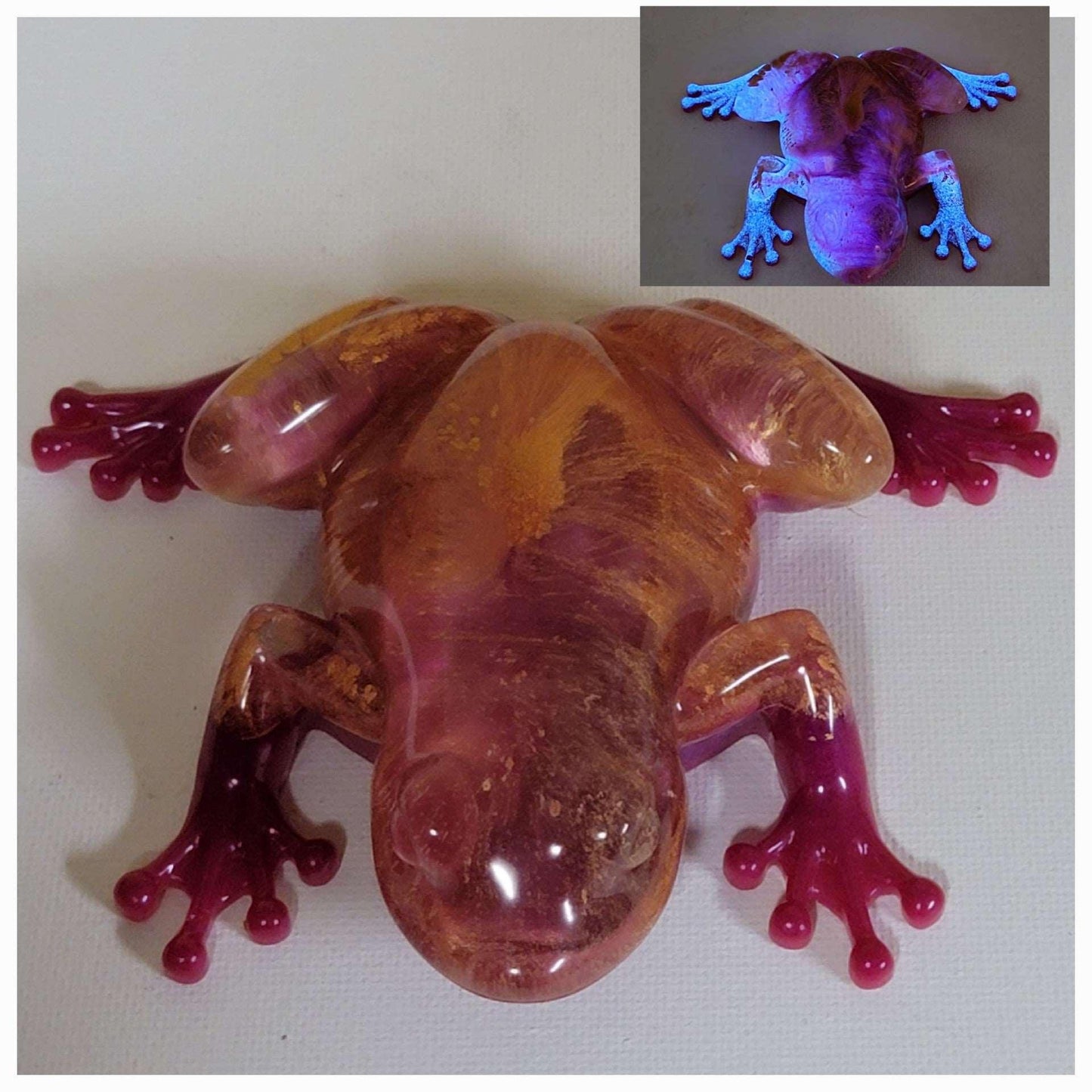 3D Resin Dart Frogs