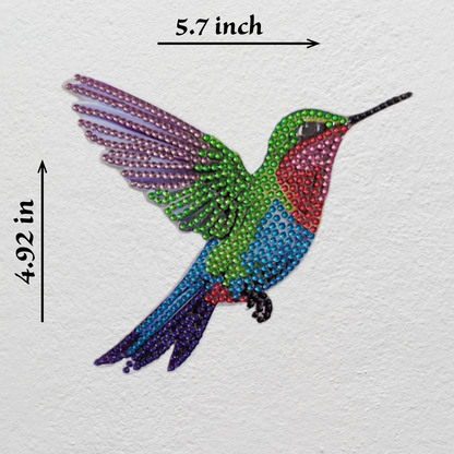 Cardinal, Hummingbird, and Owl Wall Hangings