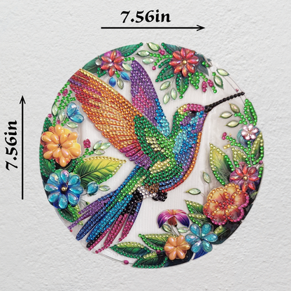 Cardinal, Hummingbird, and Owl Wall Hangings