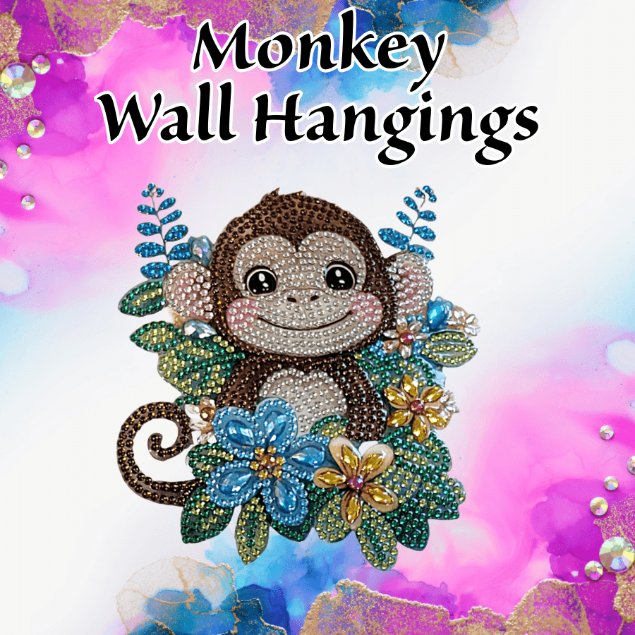 Monkey Wall Hanging