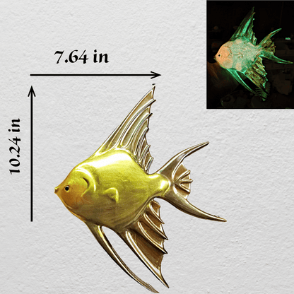 Angel Fish Wall Hanging Glow in the Dark