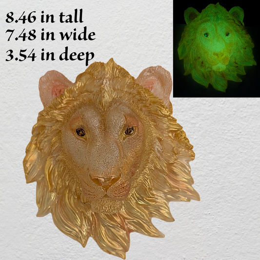 Large Lion wall decor