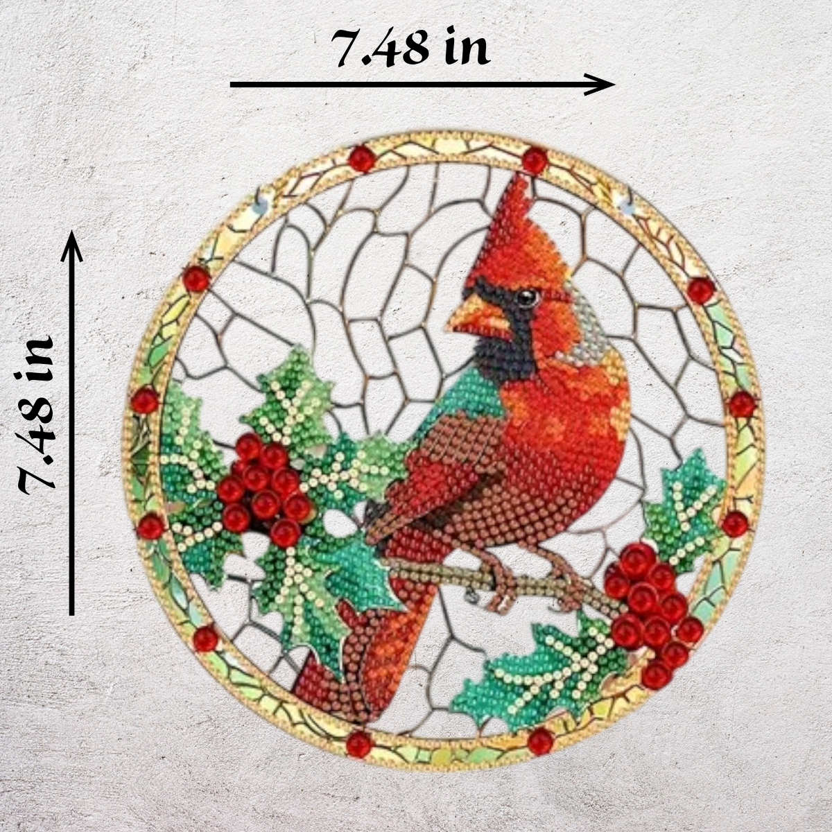 Cardinal, Hummingbird, and Owl Wall Hangings