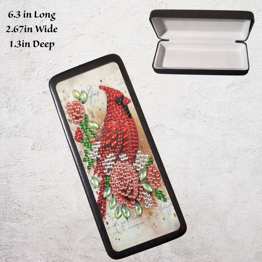 Diamond Art Glasses Case