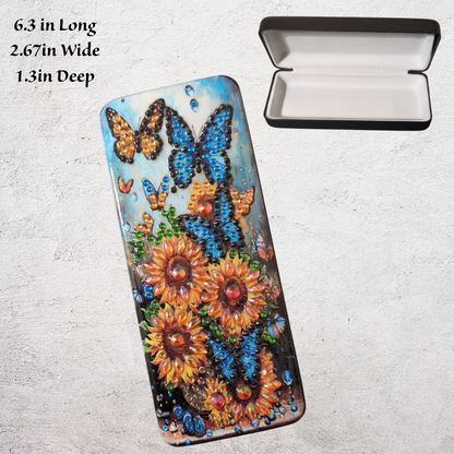 Diamond Art Glasses Case