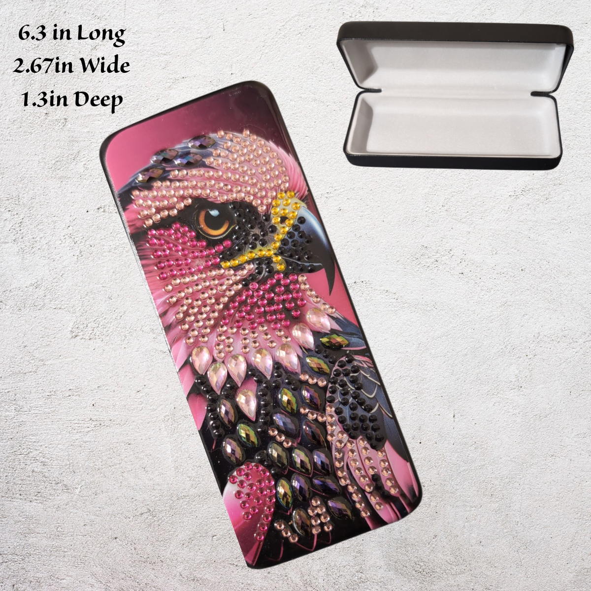 Diamond Art Glasses Case