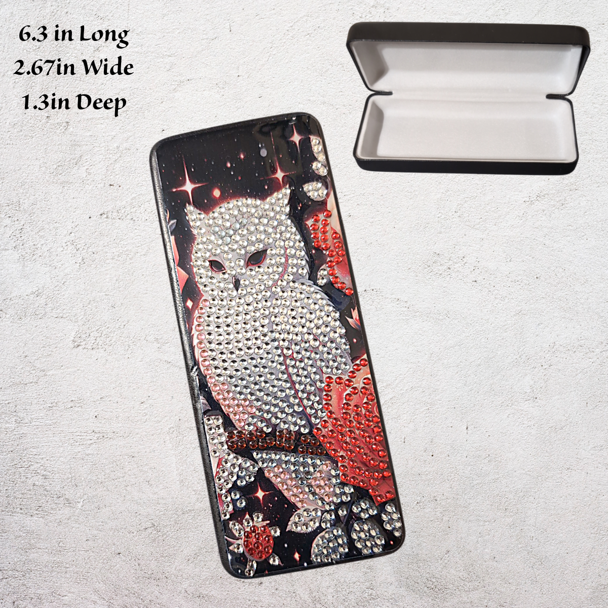 Diamond Art Glasses Case