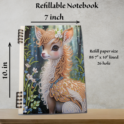 Diamond Art Refillable Notebooks