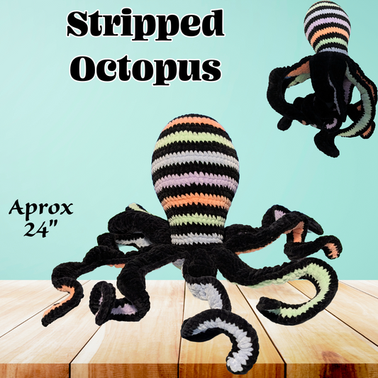Crochet Plush Octopus