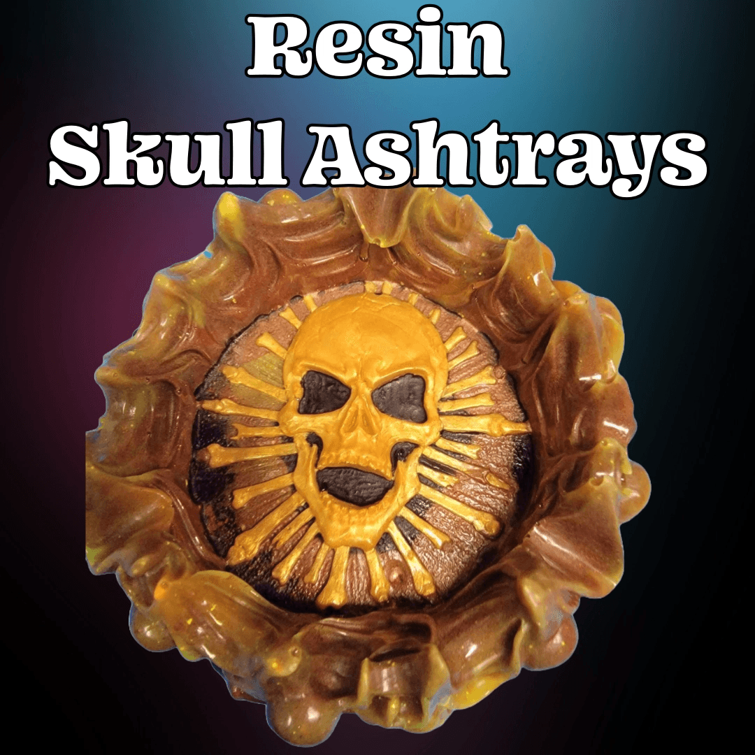 Skull ashtrays