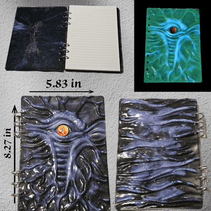 Dragon Eye Refillable Notebook/ Journal Diary Sketchbook