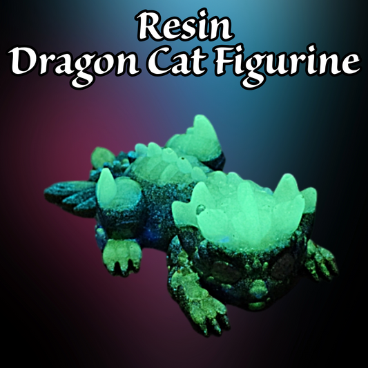 Dragon Cat Figurine