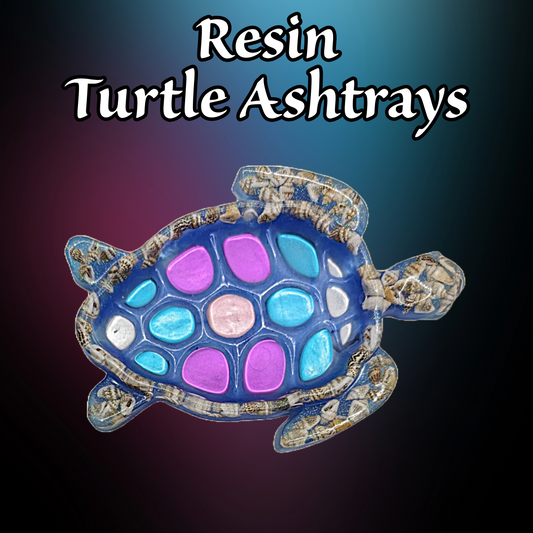 Resin Turtle Ashtray/ Trinket Dish