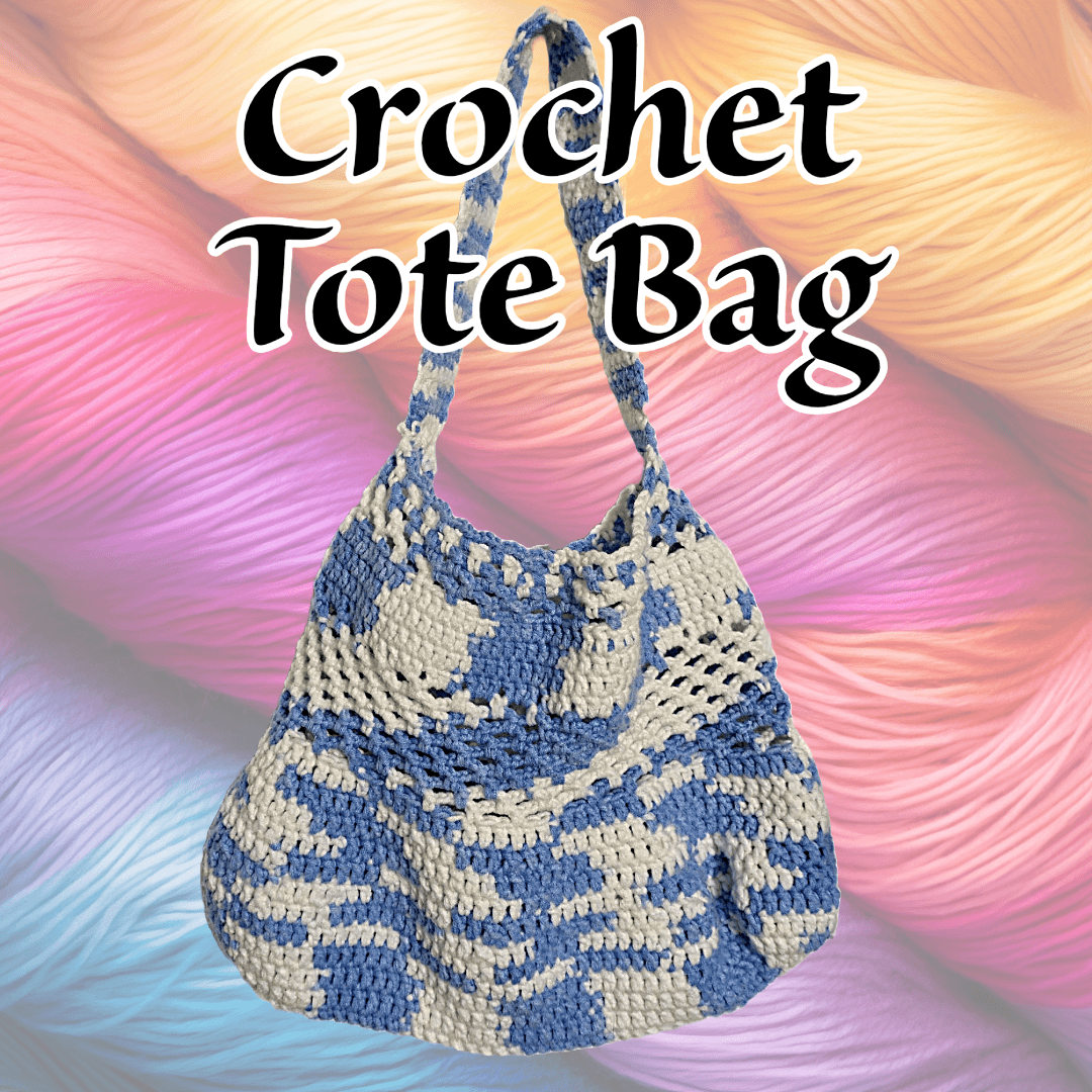 Crochet Tote bag 18"